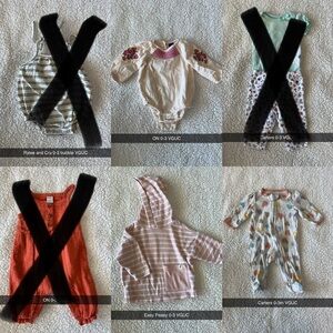 Baby girl 0-3m bundle